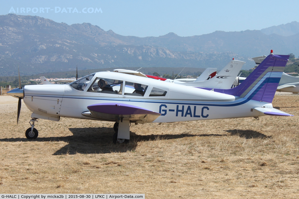 G-HALC, 1973 Piper PA-28R-200 Cherokee Arrow C/N 28R-7335042, Parked