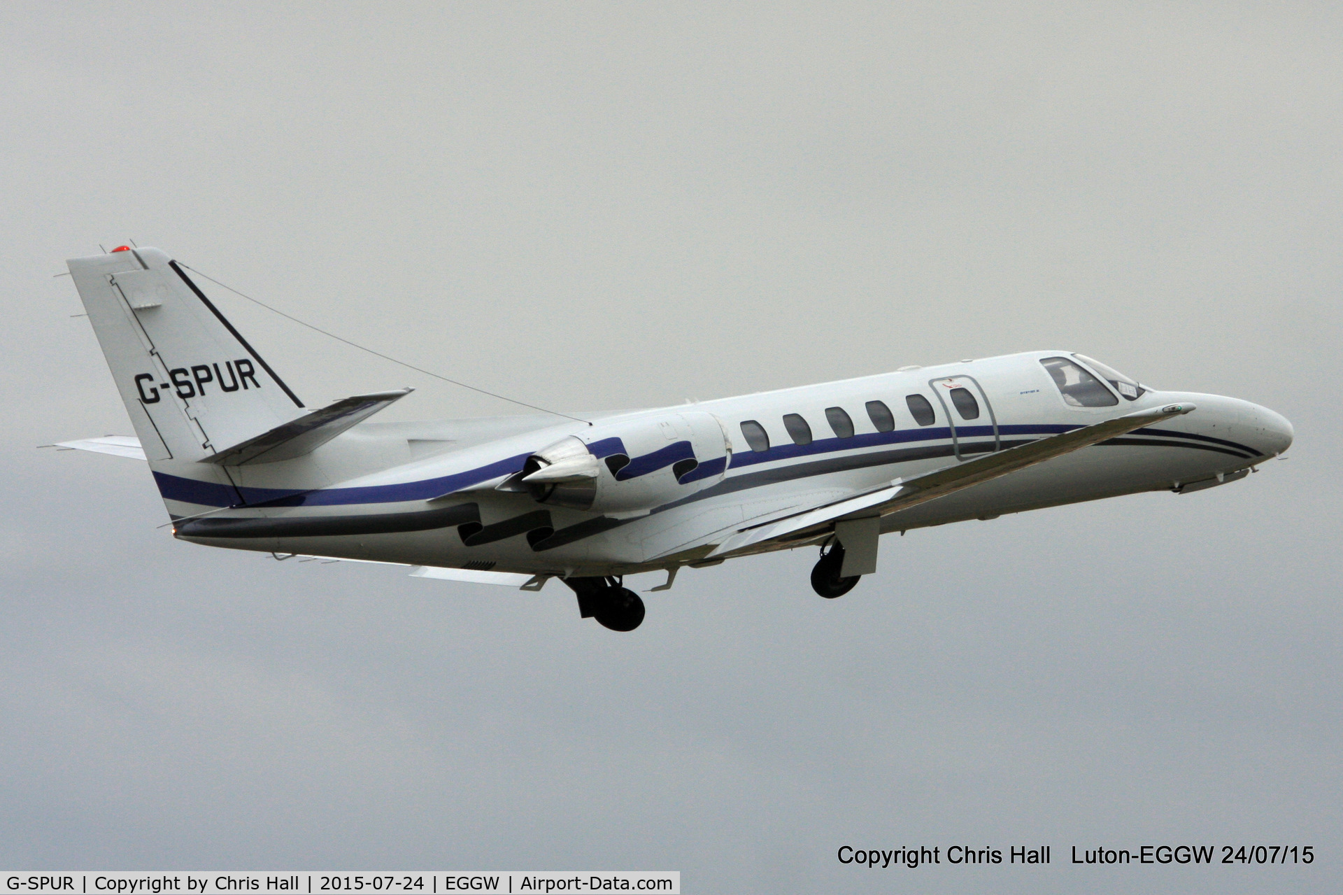 G-SPUR, 1992 Cessna 550 Citation II C/N 550-0714, London Executive Aviation