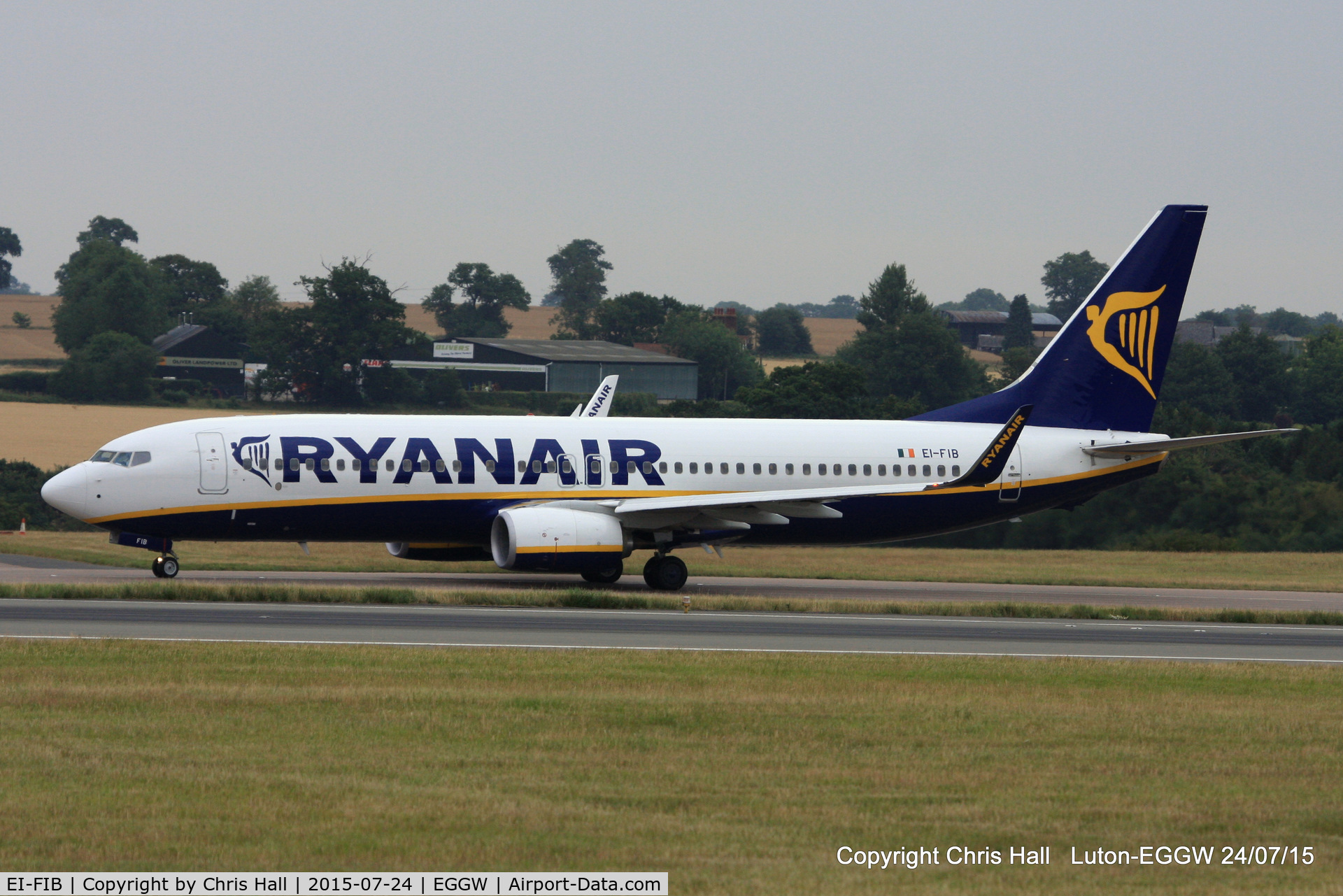 EI-FIB, 2015 Boeing 737-8AS C/N 44692, Ryanair