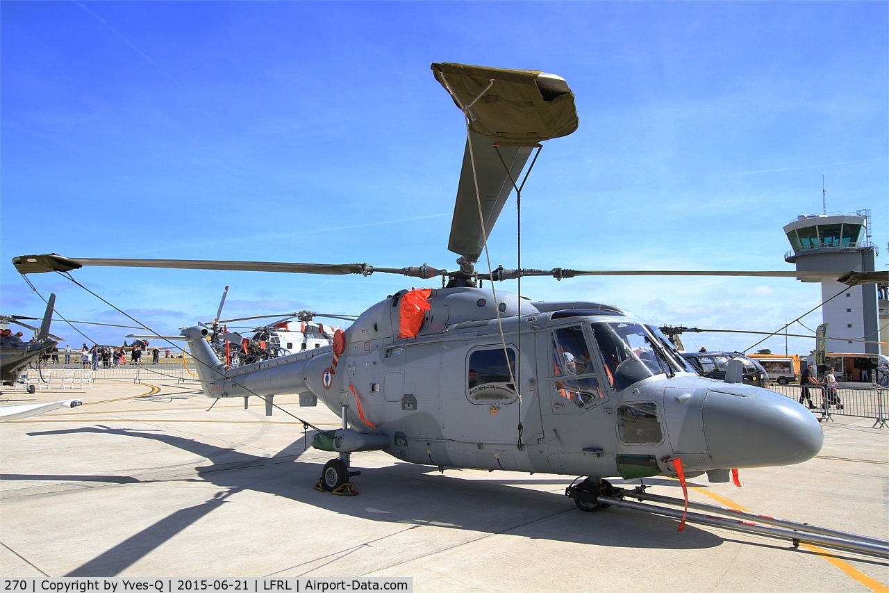 270, Westland Lynx HAS.2(FN) C/N 057, French Naval Aviation Westland Lynx HAS.2(FN), Static display, Lanvéoc-Poulmic (LFRL) Open day in june 2015
