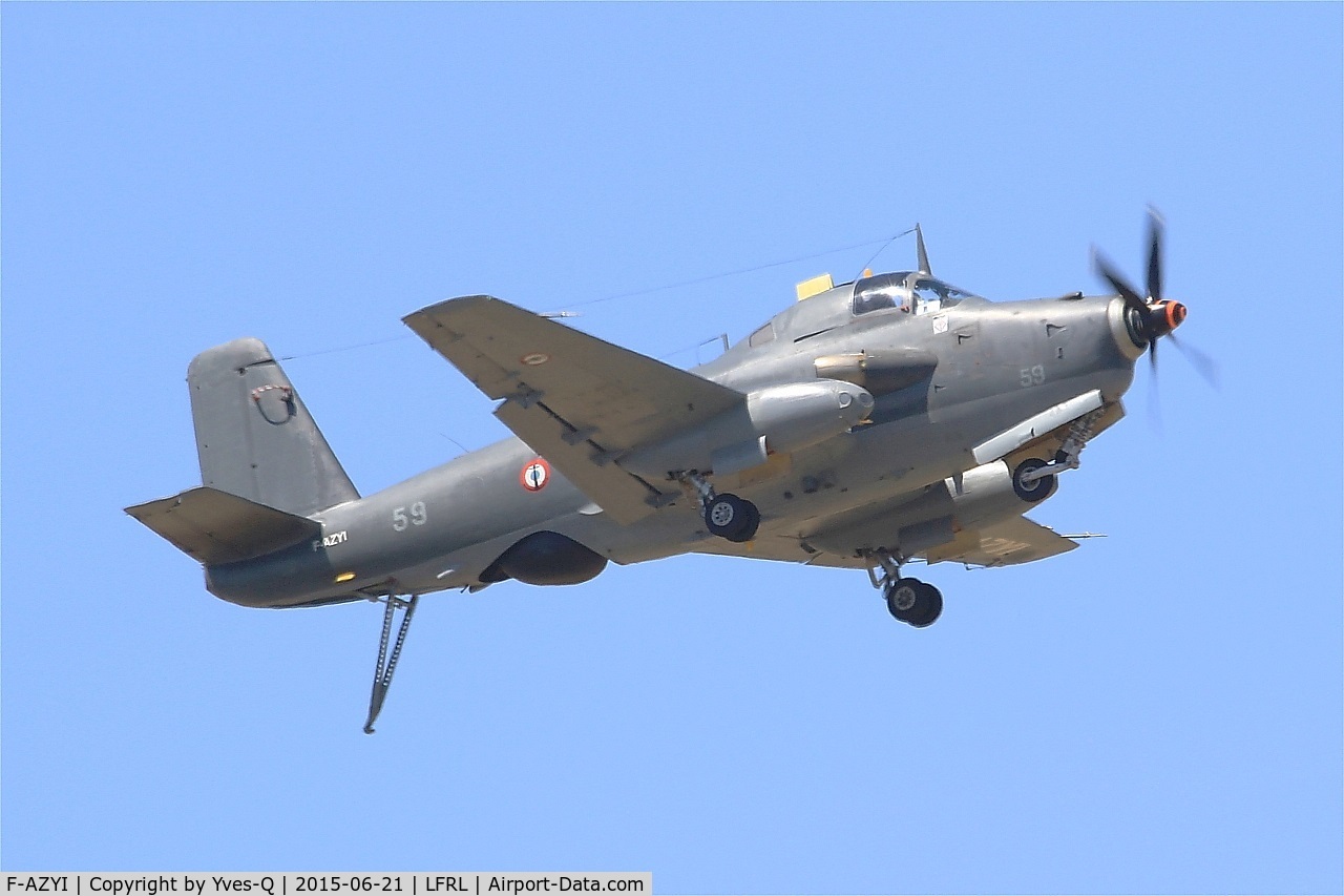 F-AZYI, Breguet Br.1050 Alize C/N 59, Breguet Br.1050 Alize, On display, Lanvéoc-Poulmic (LFRL) Open day in june 2015