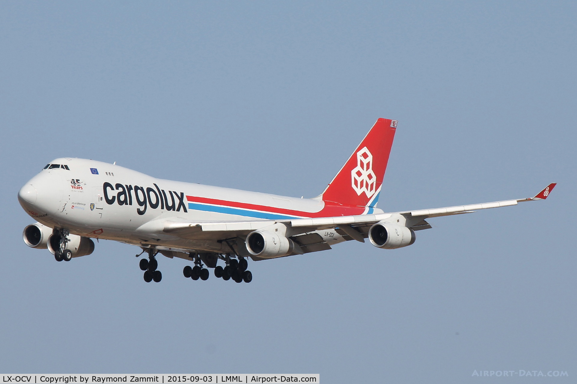 LX-OCV, 1999 Boeing 747-4R7F/SCD C/N 29731, B747 LX-OCV Cargolux
