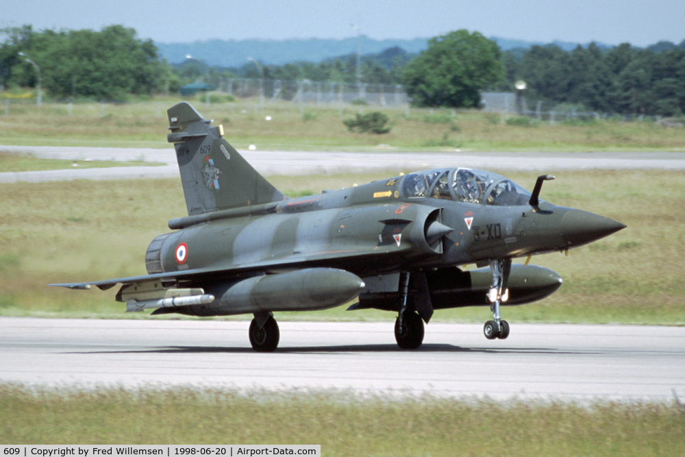 609, Dassault Mirage 2000D C/N 403, 3-XD OF EC3/3