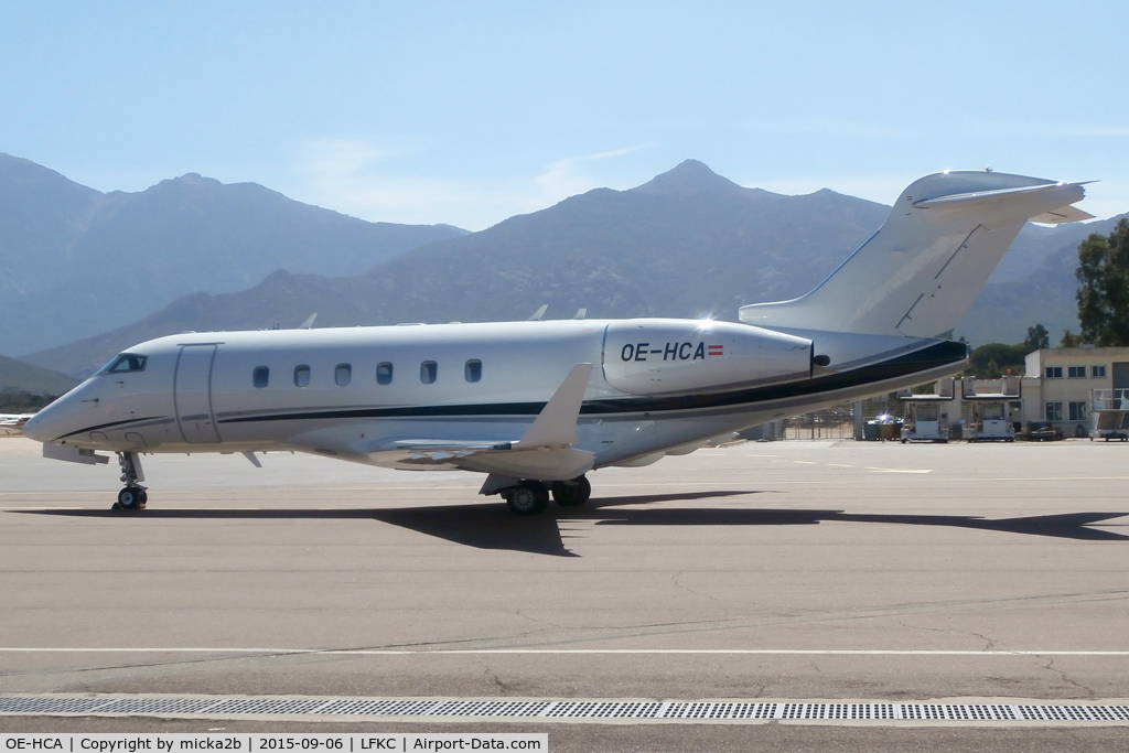 OE-HCA, 2009 Bombardier Challenger 300 (BD-100-1A10) C/N 20274, Parked