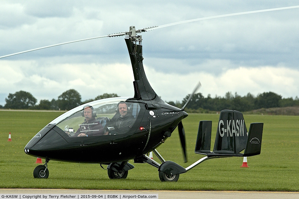 G-KASW, 2010 Rotorsport UK Calidus C/N RSUK/CALS/006, At 2015 LAA Rally at Sywell