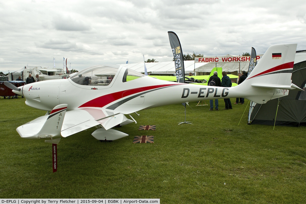 D-EPLG, 2014 Aquila A211 C/N AT01-100C-315, At 2015 LAA Rally at Sywell