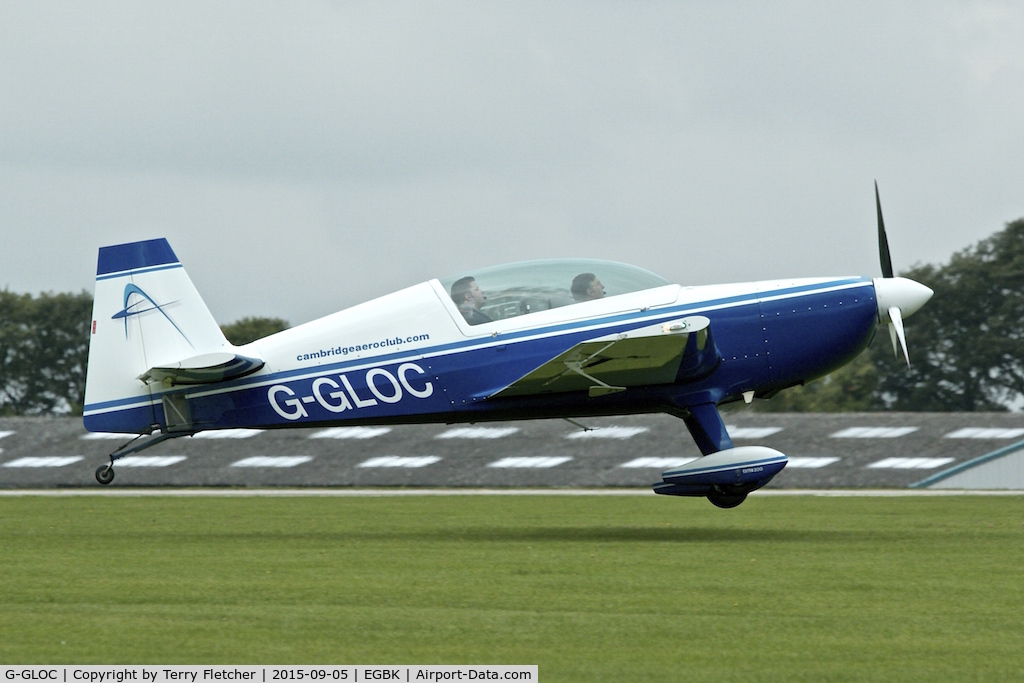 G-GLOC, 2007 Extra EA-300/200 C/N 1039, At 2015 LAA National Rally at Sywell