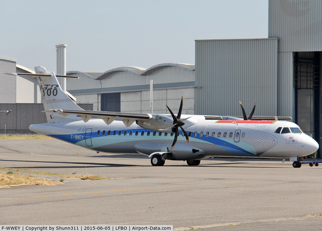 F-WWEY, 1988 ATR 72-201 C/N 098, C/n 0098 - New carbon panel fitted...