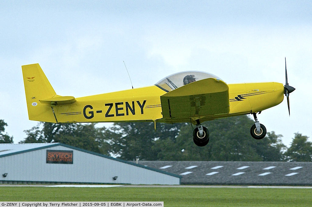 G-ZENY, 2008 Zenair CH-601 HD Zodiac C/N PFA 162-13668, At 2015 LAA National Rally at Sywell