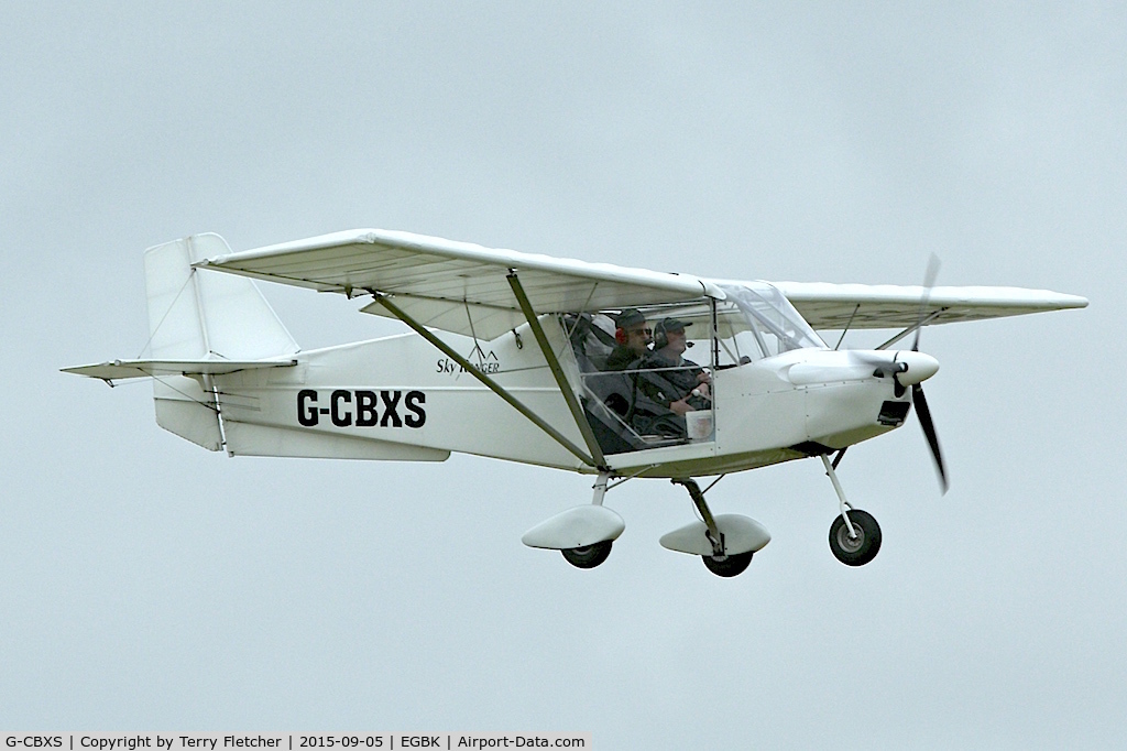 G-CBXS, 2002 Best Off Skyranger J2.2(1) C/N BMAA/HB/248, At 2015 LAA Rally