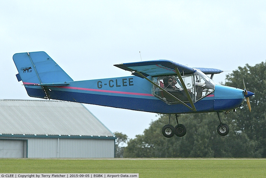 G-CLEE, 2001 Rans S-6ES Coyote II C/N PFA 204-13670, At 2015 LAA Rally