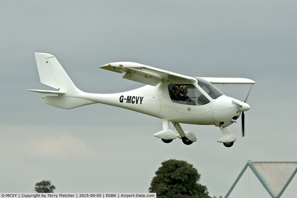G-MCVY, 2002 Flight Design CT2K C/N 7887, At 2015 LAA Rally at Sywell