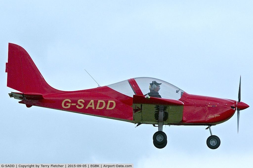 G-SADD, 2015 Evektor EV-97 Eurostar SL C/N 2015-4218, At 2015 LAA Rally at Sywell