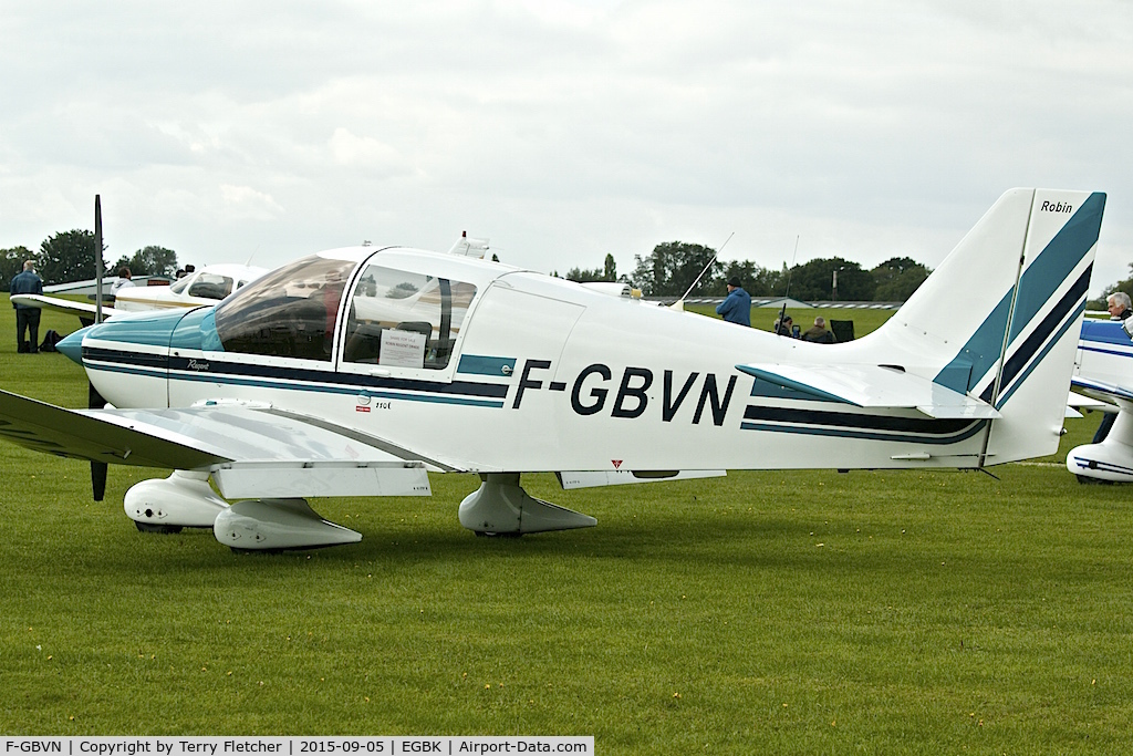 F-GBVN, 1979 Robin DR-400-180 Regent C/N 1408, At 2015 LAA Rally at Sywell