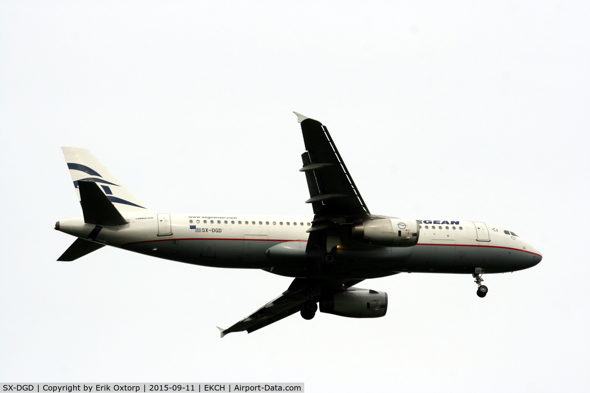 SX-DGD, 2009 Airbus A320-232 C/N 4065, SX-DGD landing rw 04L
