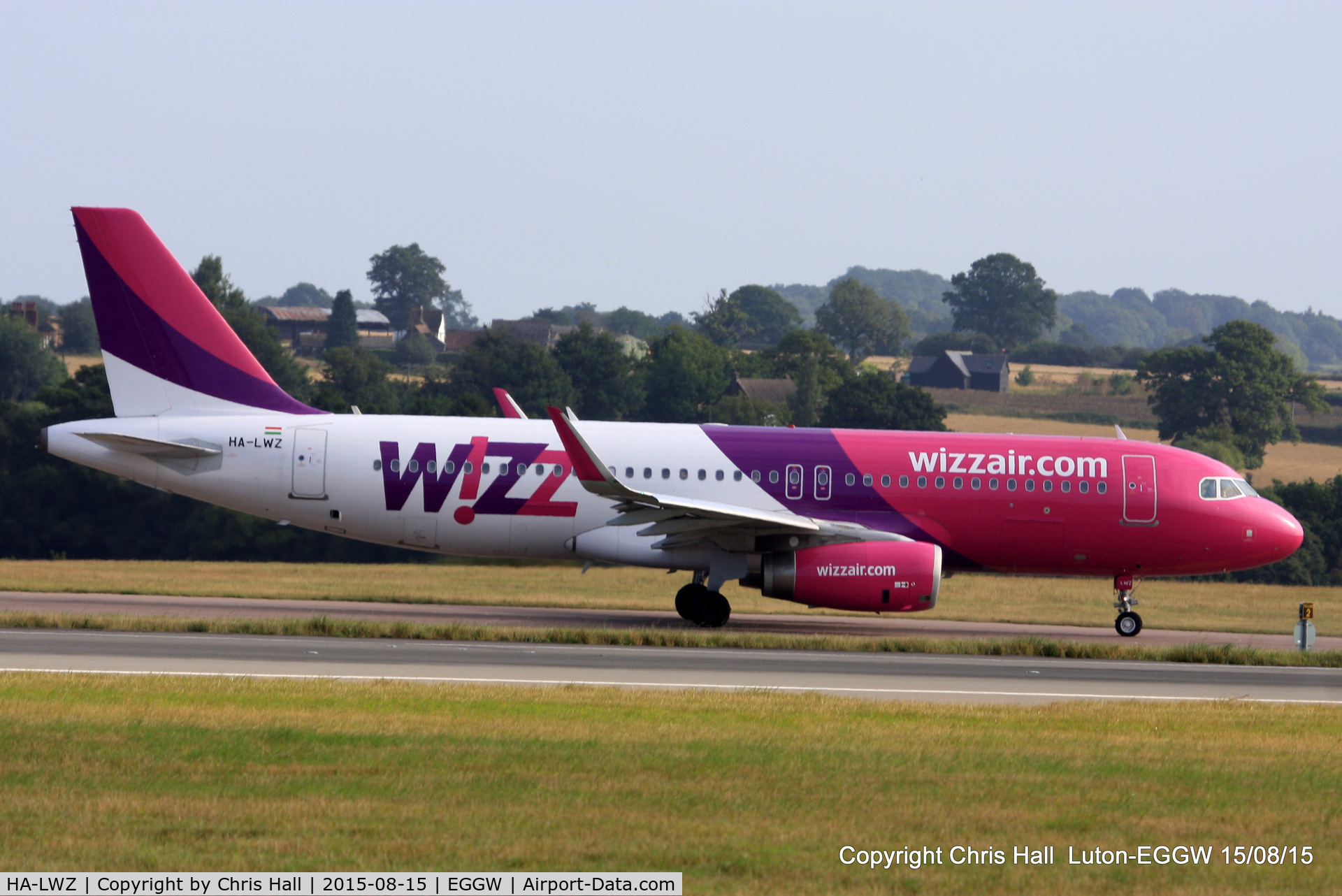HA-LWZ, 2014 Airbus A320-232 C/N 6086, Wizzair