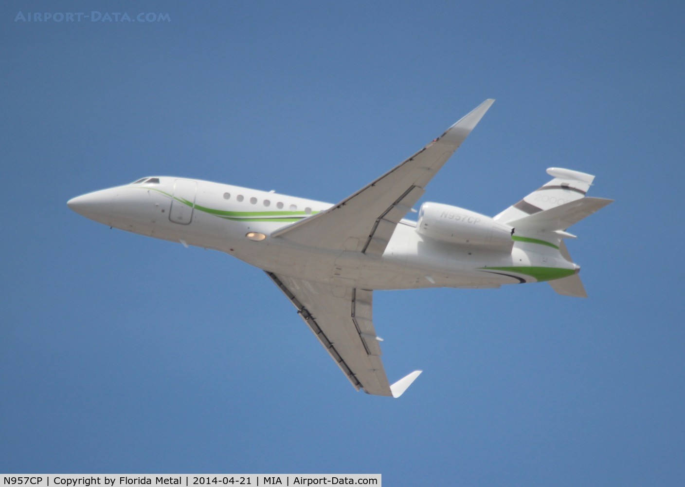 N957CP, 2013 Dassault Falcon 2000S C/N 703, Falcon 2000S