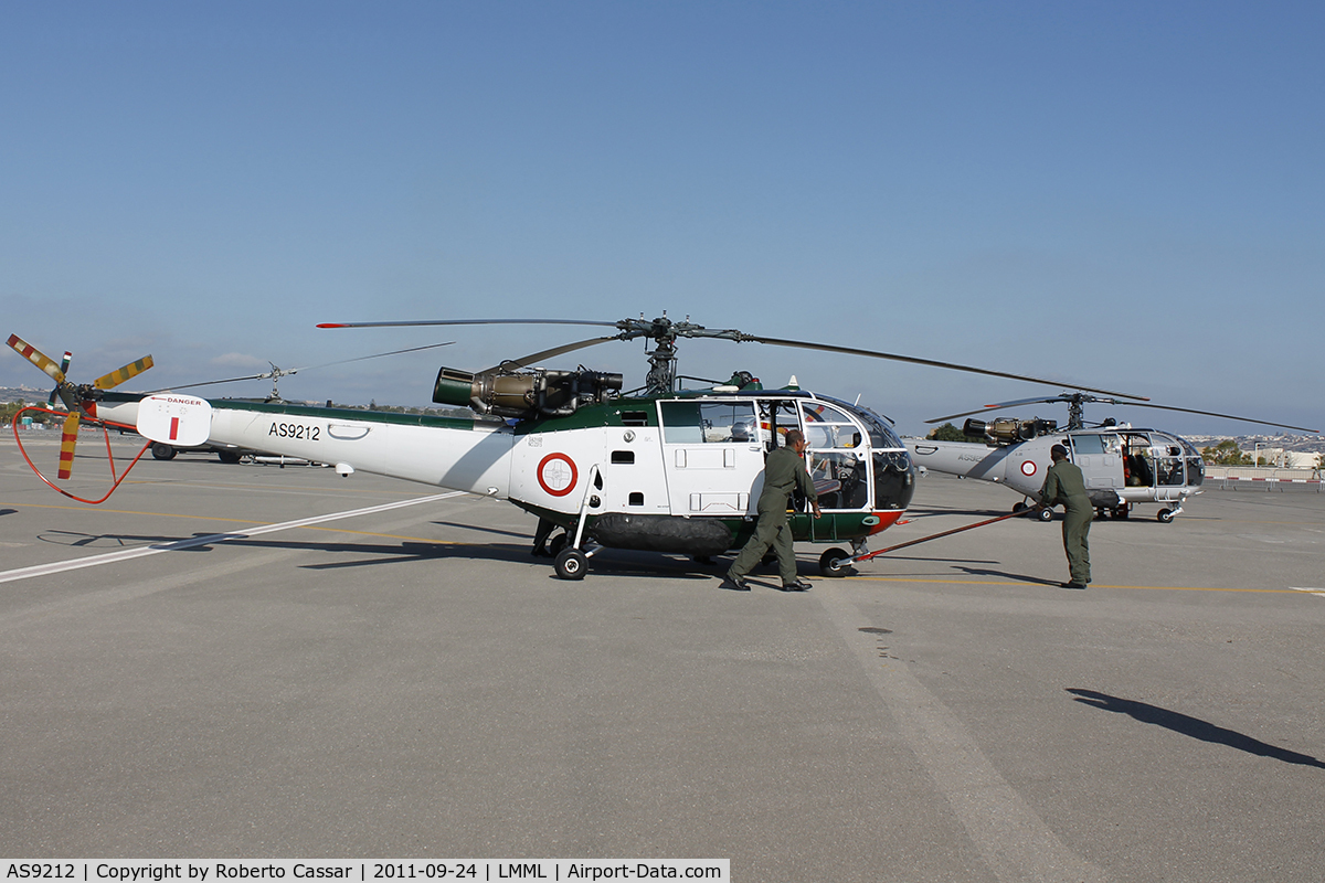 AS9212, Aerospatiale SA-316B Alouette III C/N 2315, Malta International Airshow 2011