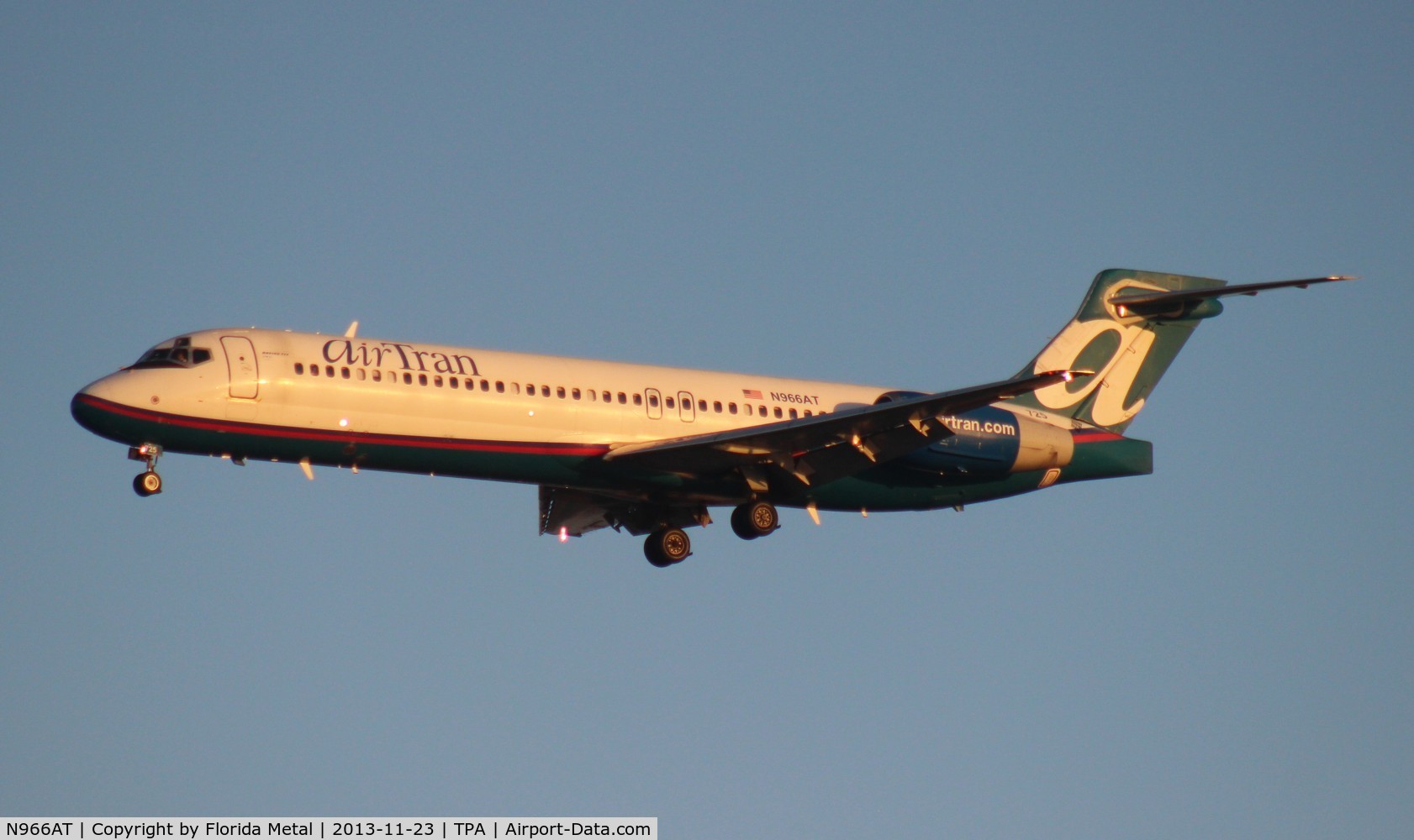 N966AT, 2001 Boeing 717-200 C/N 55027, Air Tran