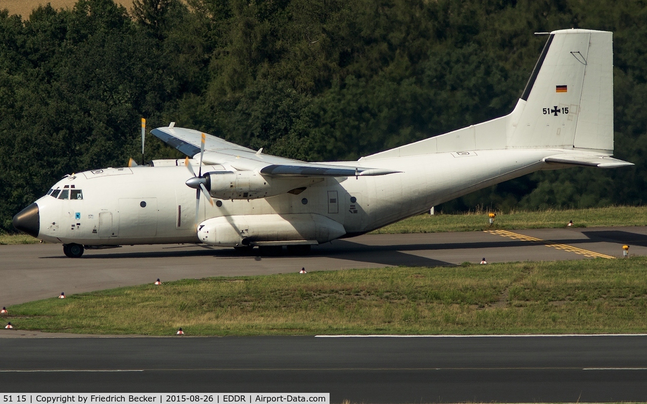 51 15, Transall C-160D C/N D152, taxying to the active
