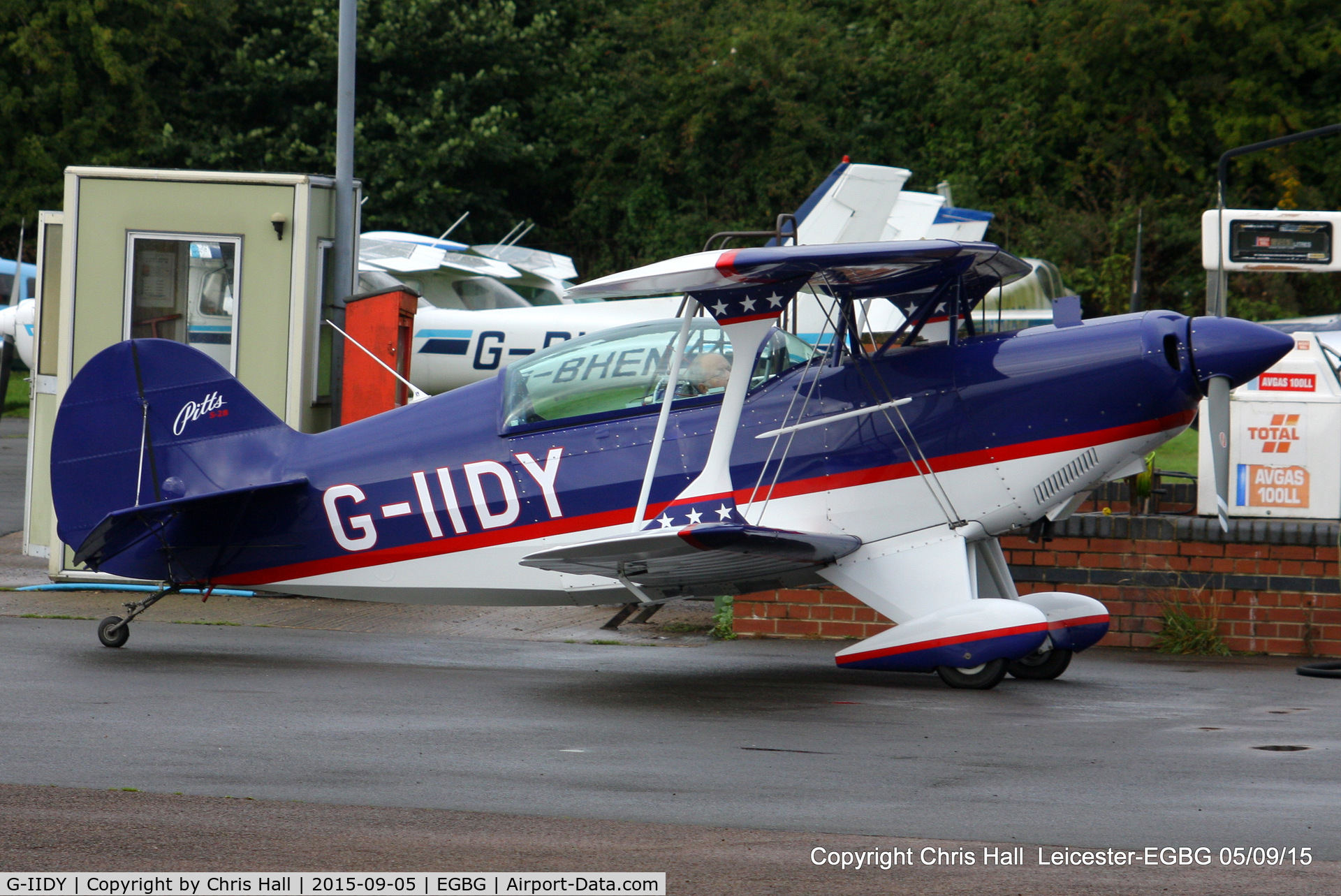 G-IIDY, 1982 Aerotek Pitts S-2B Special C/N 5000, at Leicester