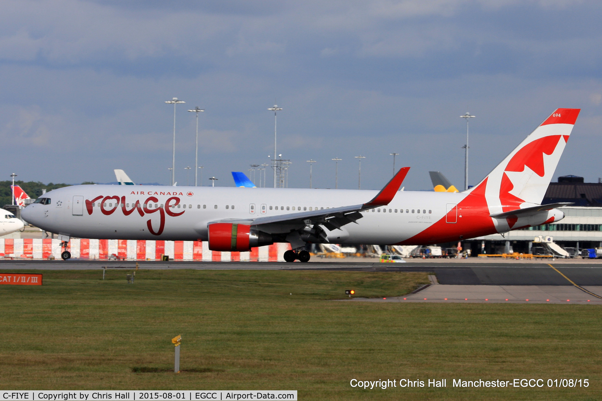 C-FIYE, 2002 Boeing 767-33A/ER C/N 33422, Air Canada Rouge