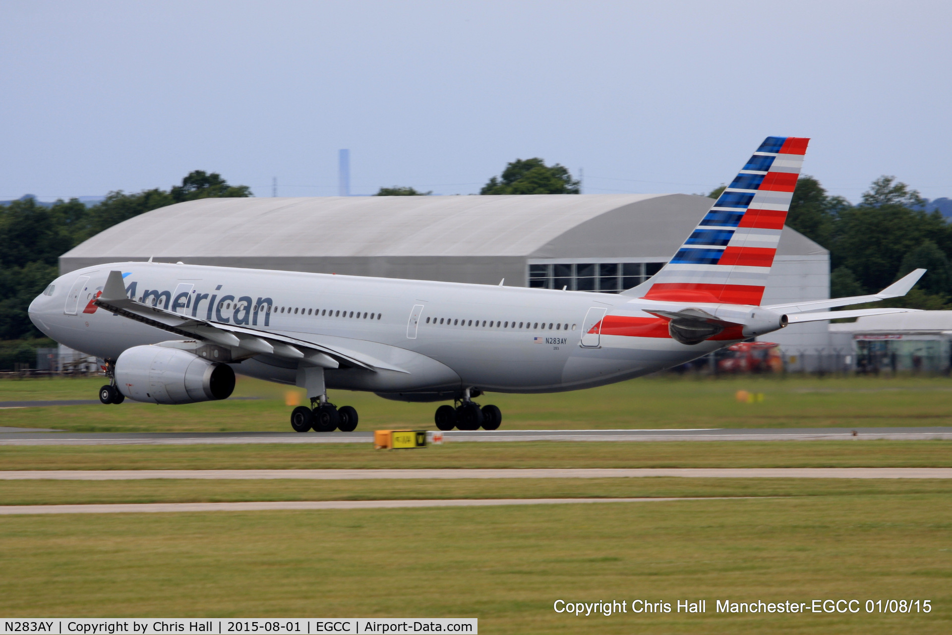 N283AY, 2009 Airbus A330-243 C/N 1076, American Airlines