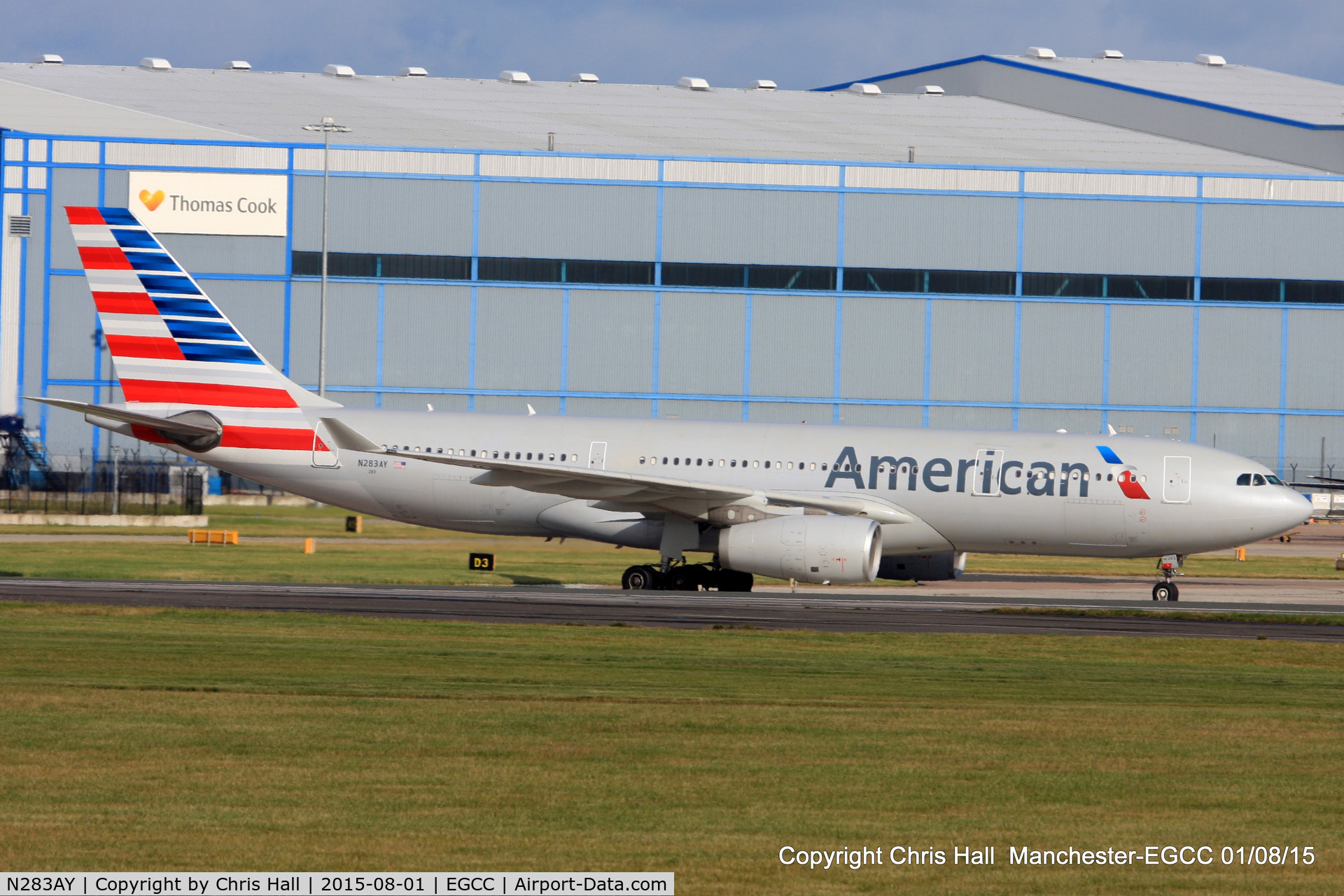 N283AY, 2009 Airbus A330-243 C/N 1076, American Airlines