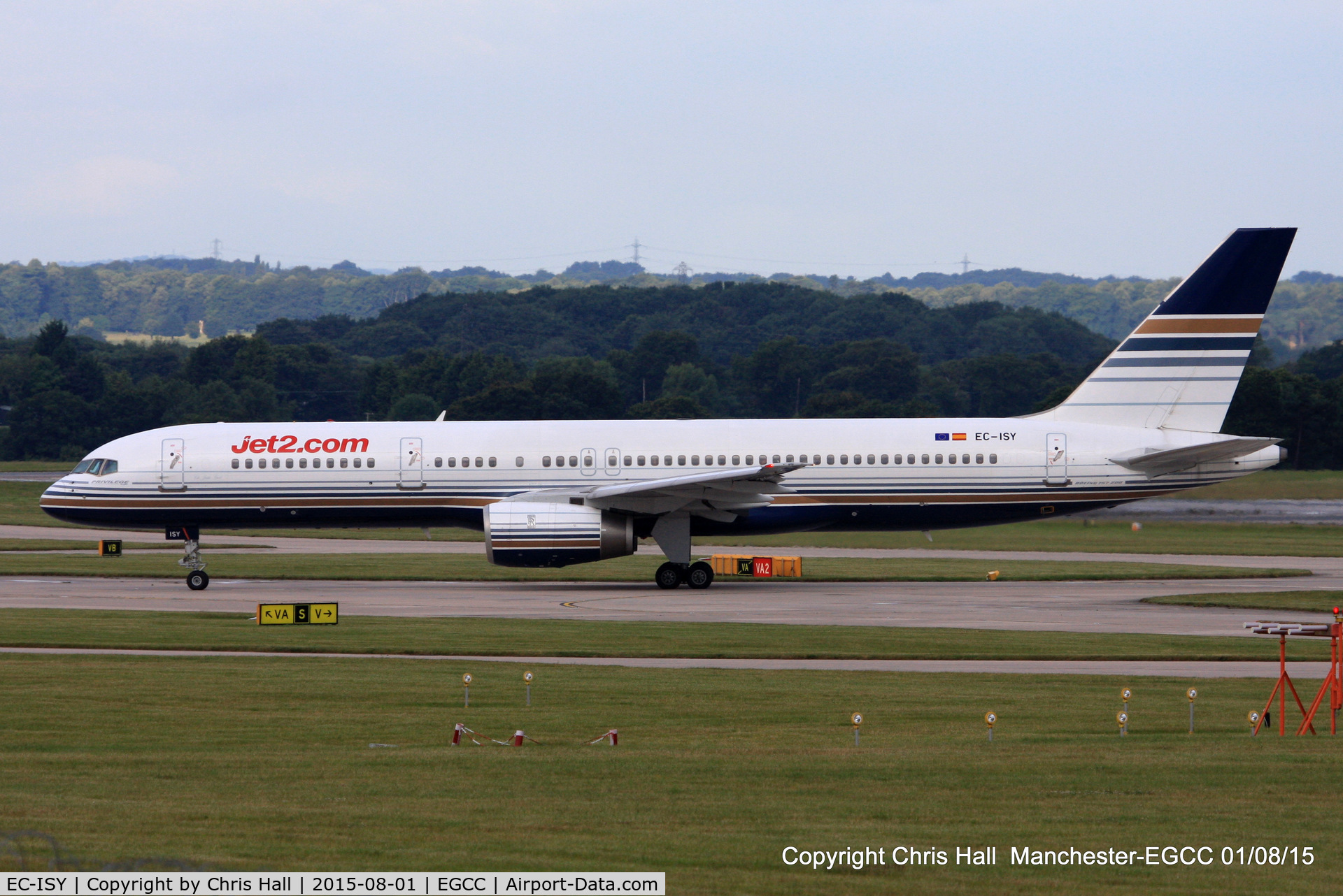 EC-ISY, 1993 Boeing 757-256 C/N 26241, Privilege Style operating for Jet2