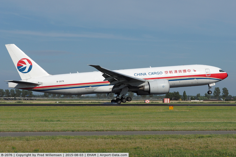 B-2076, 2010 Boeing 777-F6N C/N 37711, CHINA CARGO