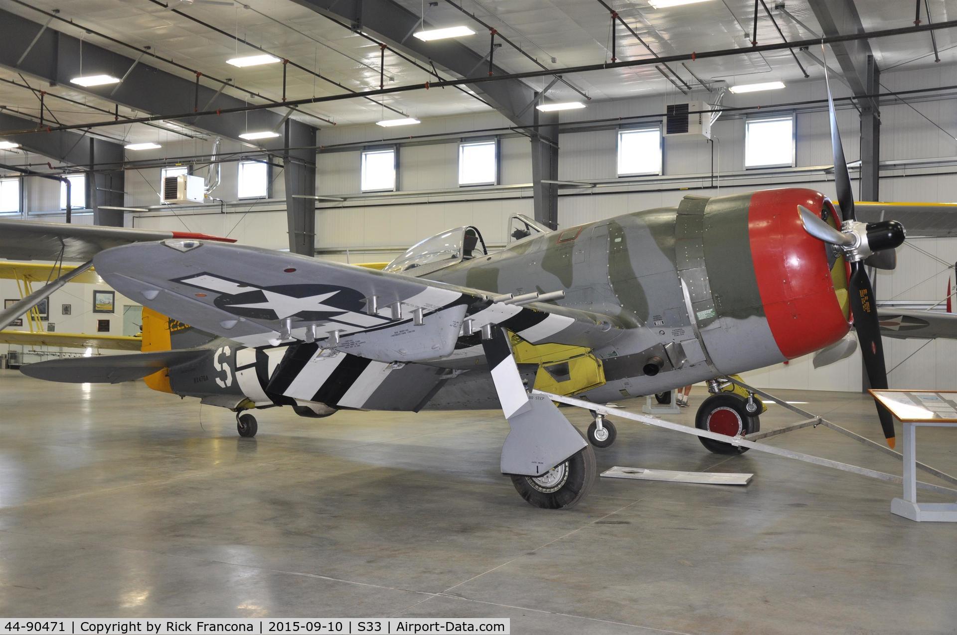 44-90471, 1944 Republic P-47D Thunderbolt C/N 389-55616, Erickson Aircraft Collection
