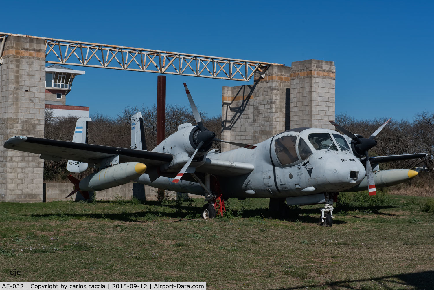 AE-032, 1967 Grumman OV-1D Mohawk C/N 46D, Santa Romana Museum