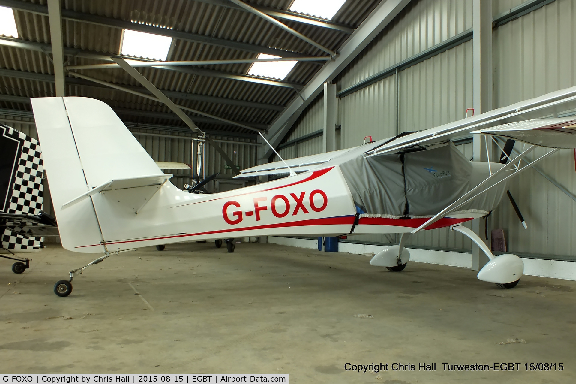 G-FOXO, 2014 Aeropro Eurofox 912(S) C/N LAA 376-15165, at Turweston