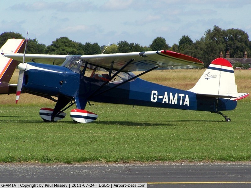 G-AMTA, 1952 Auster J-5F Aiglet Trainer C/N 2780, Privately Owned.