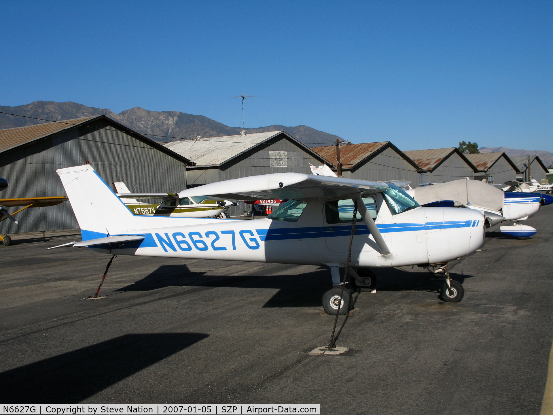 N6627G, 1970 Cessna 150L C/N 15072127, Locally-Based 1970 Cessna 150 L @ Santa Paula Airport, CA