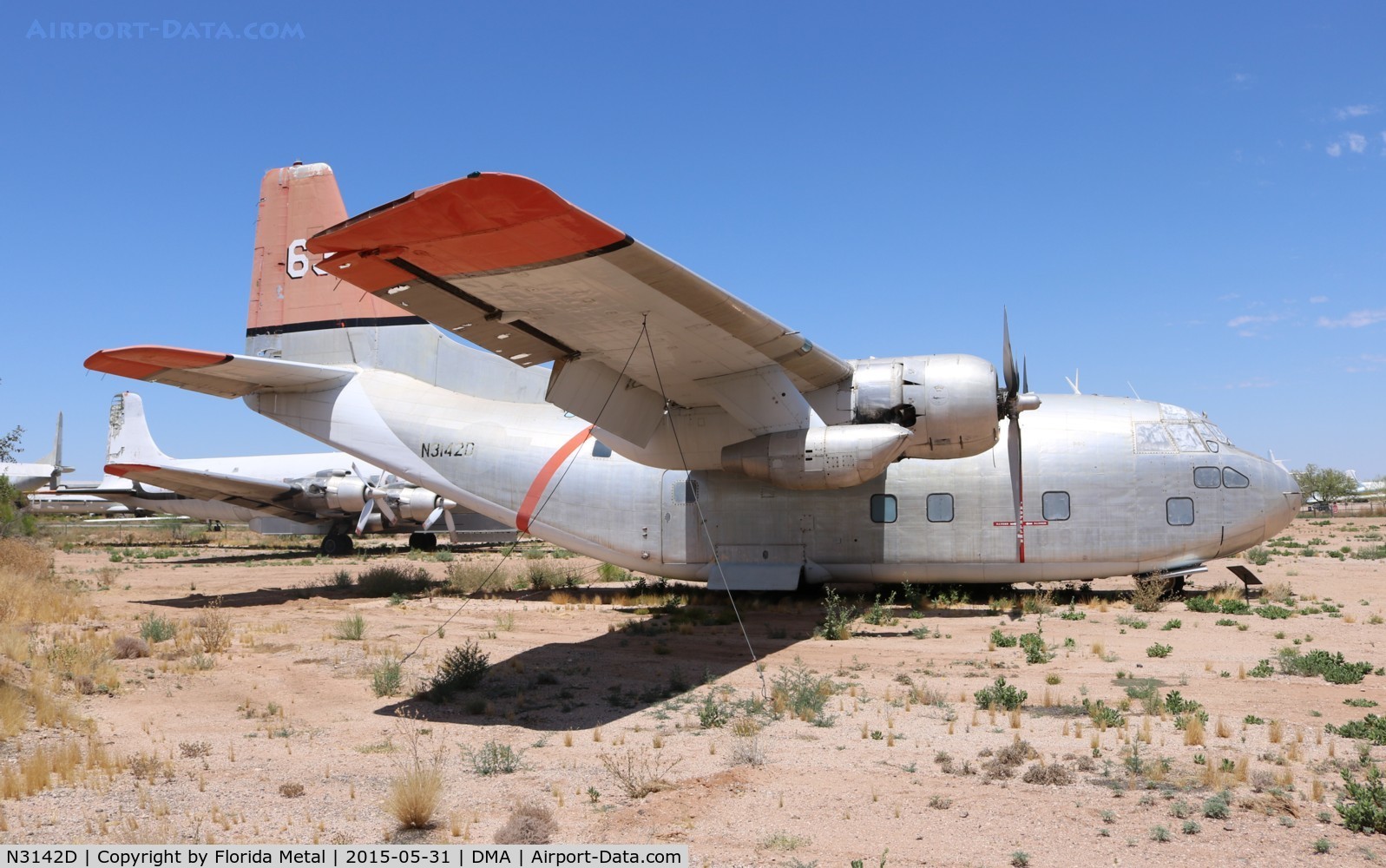 N3142D, 1954 Fairchild C-123K Provider C/N 20029, C-123 Provider fire bomber