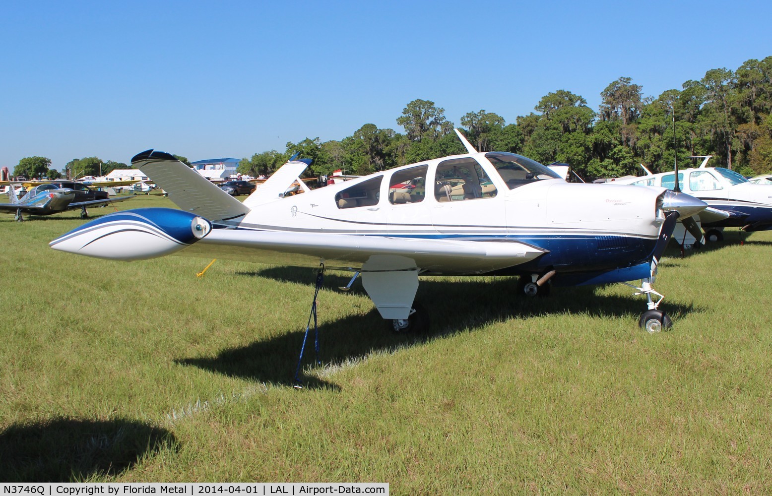 N3746Q, 1967 Beech V35 Bonanza C/N D-8387, Beech 35 Bonanza