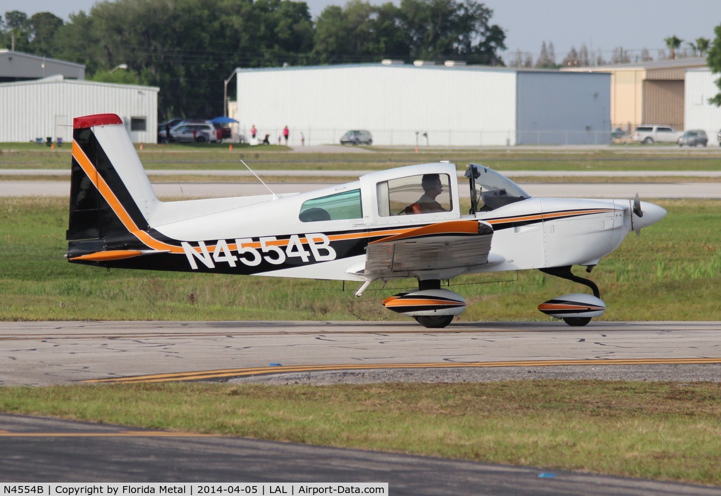 N4554B, 1979 Gulfstream American Corp AA-5B C/N AA5B1183, Grumman AA-5B