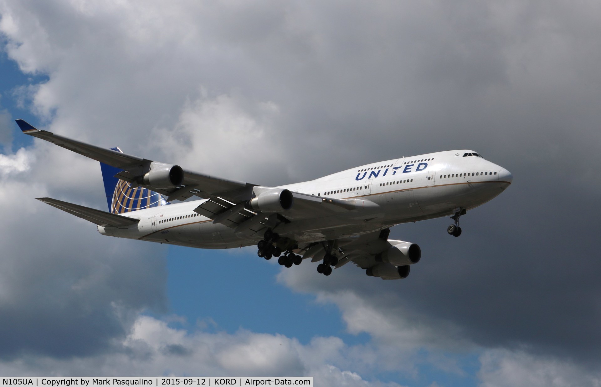 N105UA, 1994 Boeing 747-451 C/N 26473, Boeing 747-400