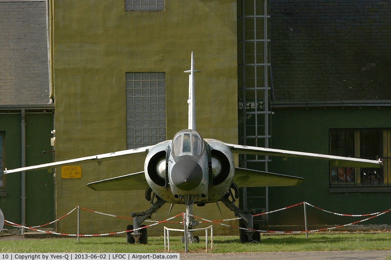 10, Dassault Mirage F.1C C/N 10, Dassault Mirage F1C, preserved at Canopée Museum, Châteaudun Air Base (LFOC)