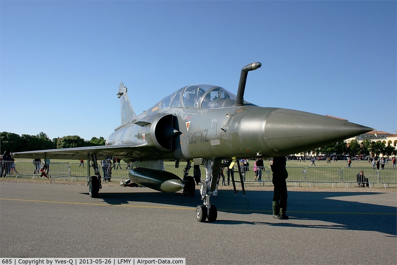 685, 2009 Dassault Mirage 2000D C/N 559, Dassault Mirage 2000D (133-XZ), Static display, Salon de Provence Air Base 701 (LFMY) Open day 2013