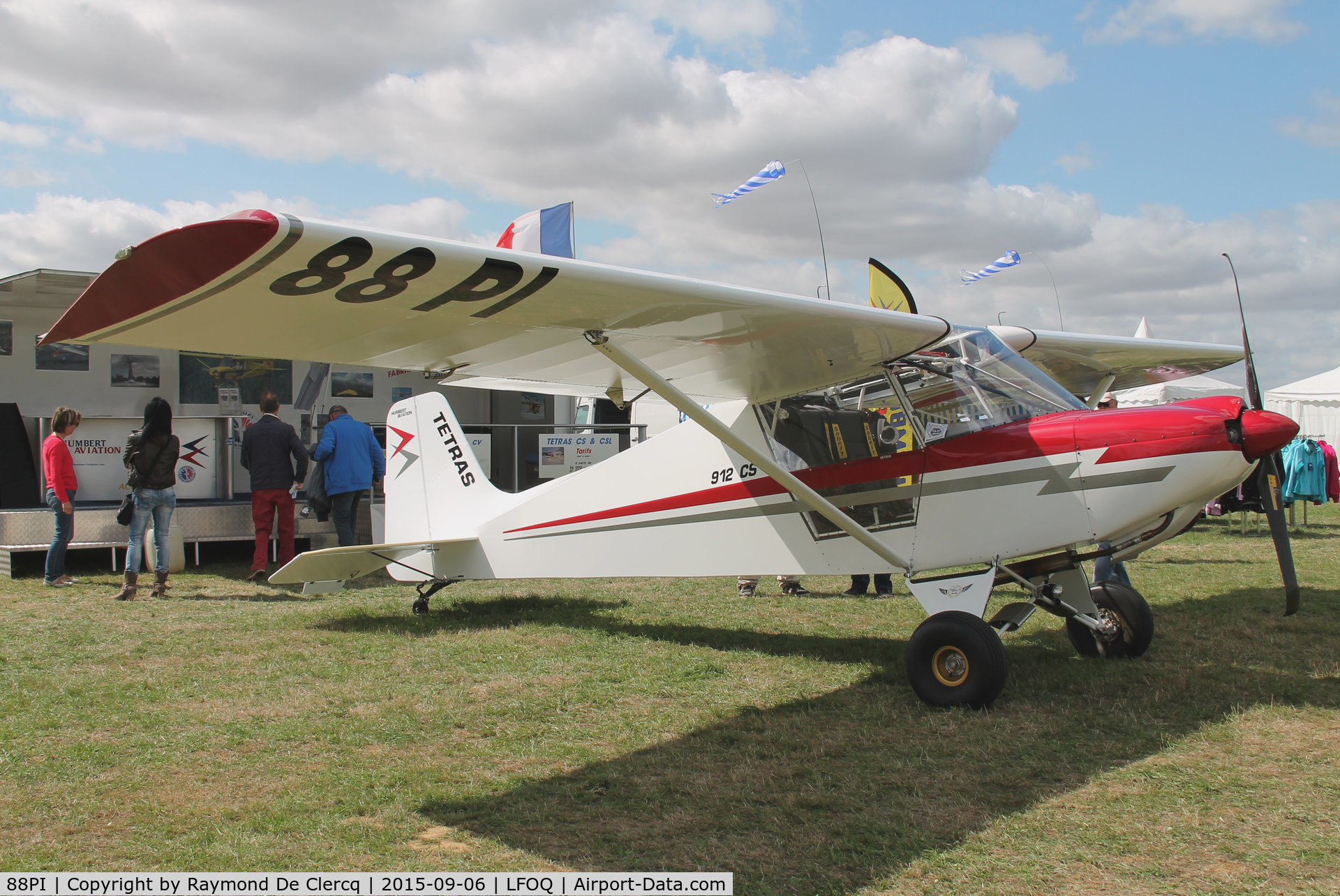 88PI, Humbert Tétras 912 CS C/N not found 88PI, ULM salon Blois.