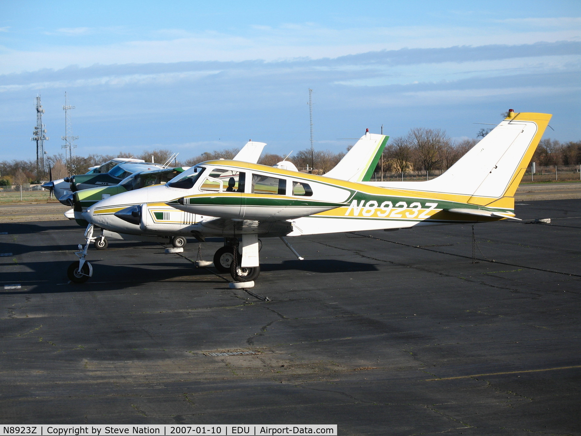 N8923Z, 1962 Cessna 310G C/N 310G0023, 1962 Cessna 310G @ University Airport, Davis, CA (now based in Alaska)