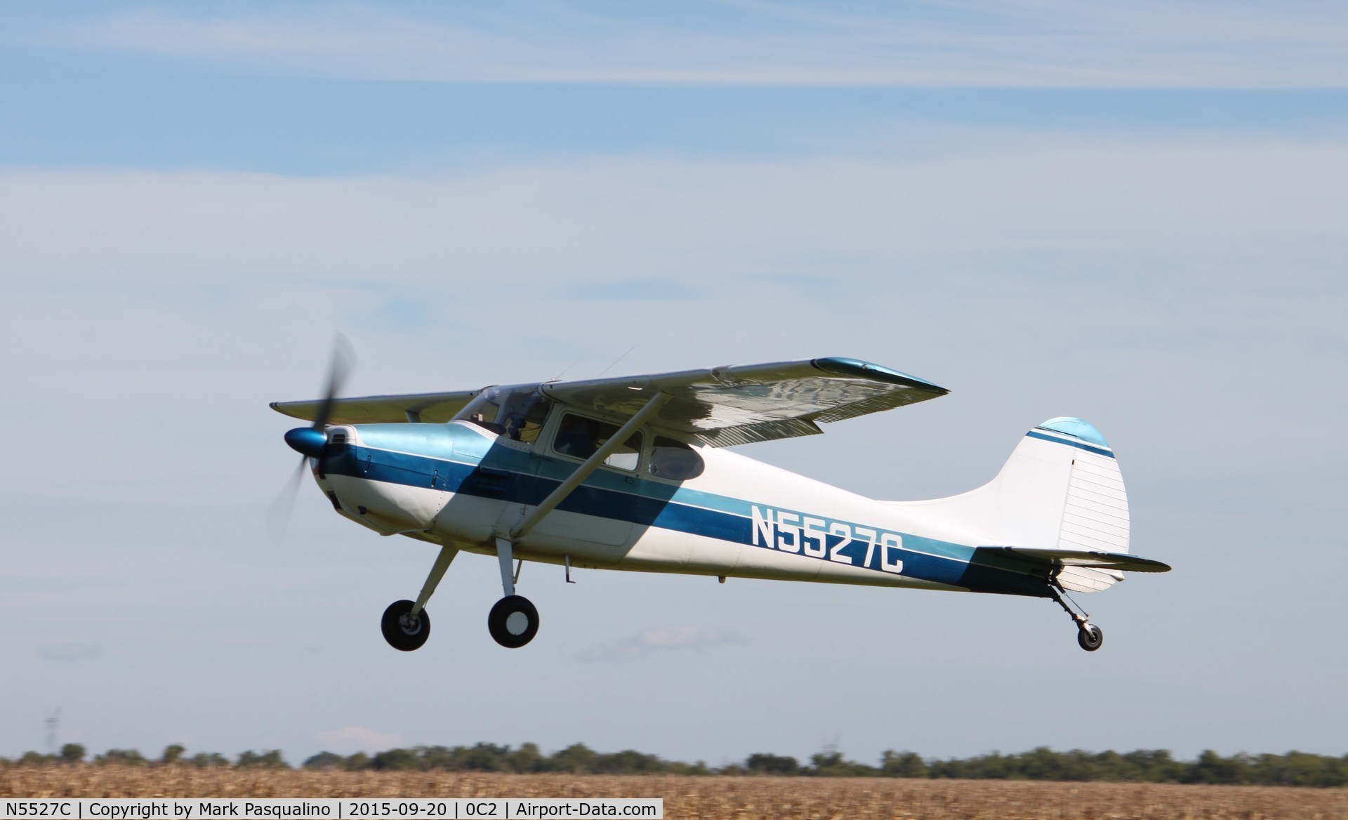 N5527C, 1950 Cessna 170 C/N 19574, Cessna 170