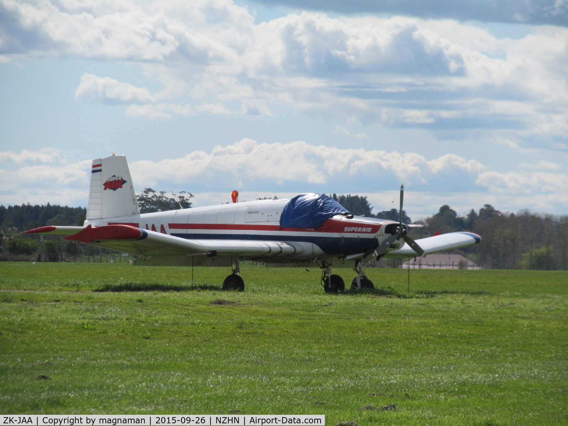 ZK-JAA, NZ Aerospace FU24-954 C/N 259, still hanging around - not quite scrapped yet