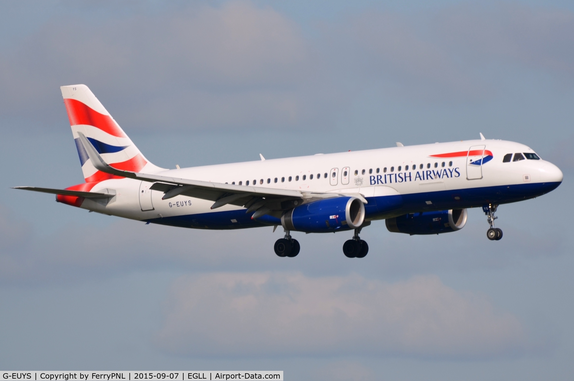 G-EUYS, 2013 Airbus A320-232 C/N 5948, British Airways A320