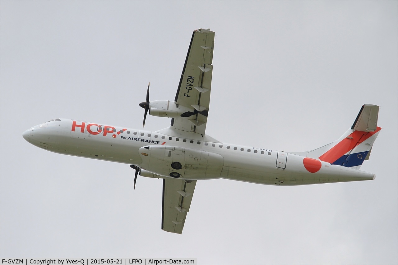 F-GVZM, 1999 ATR 72-212A C/N 590, ATR 72-212A, Take off Rwy 24, Paris-Orly Airport (LFPO-ORY)
