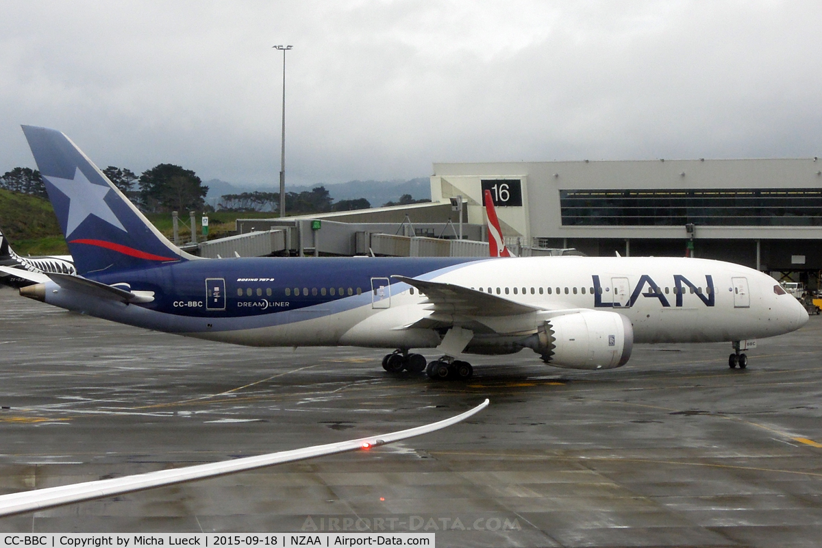 CC-BBC, 2012 Boeing 787-8 Dreamliner C/N 38472, At Auckland