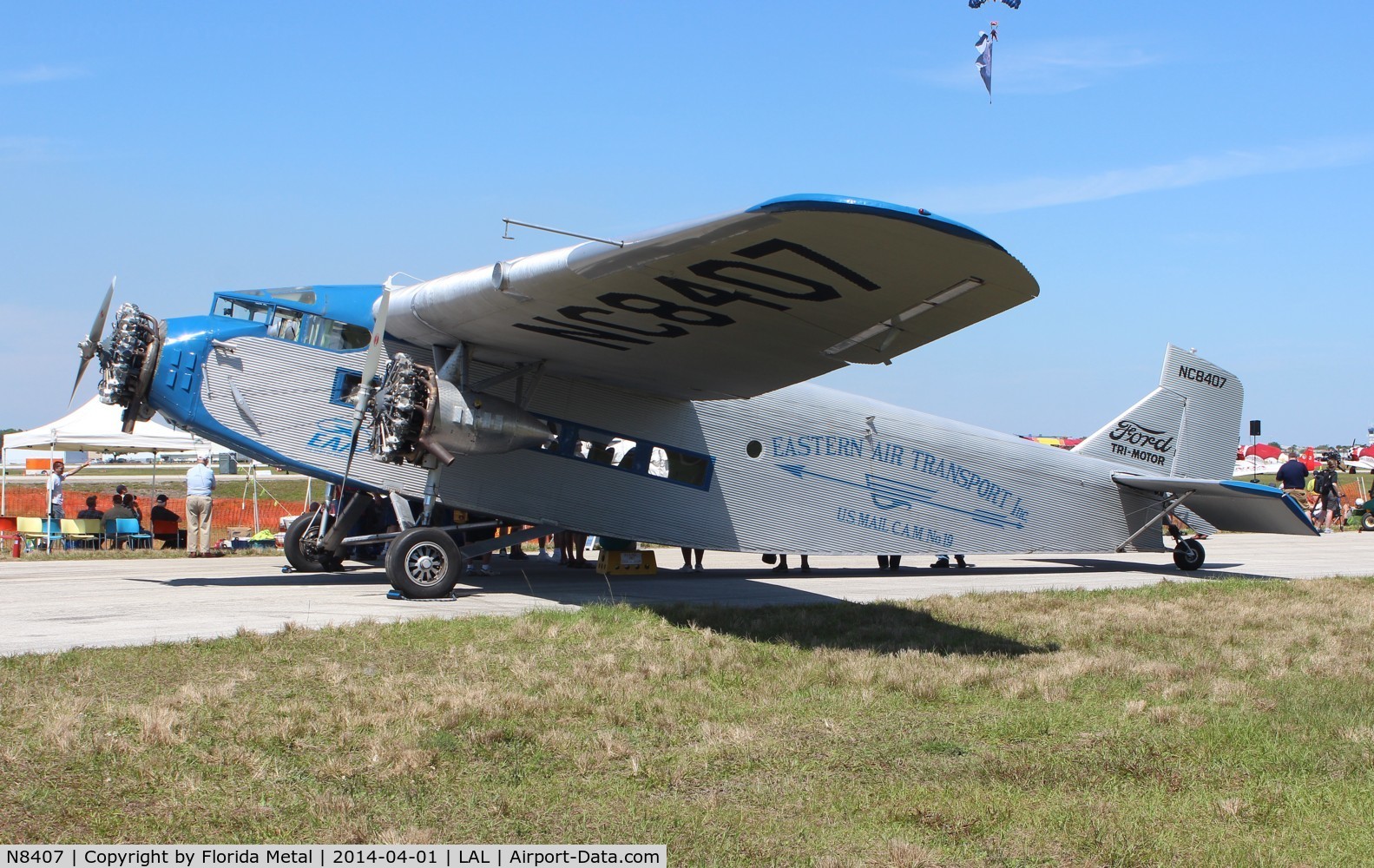 N8407, 1929 Ford 4-AT-E Tri-Motor C/N 69, Ford Trimotor