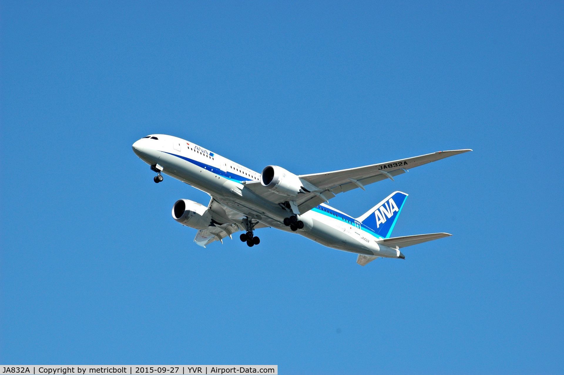 JA832A, 2014 Boeing 787-8 Dreamliner C/N 42249, NH116 from Narita